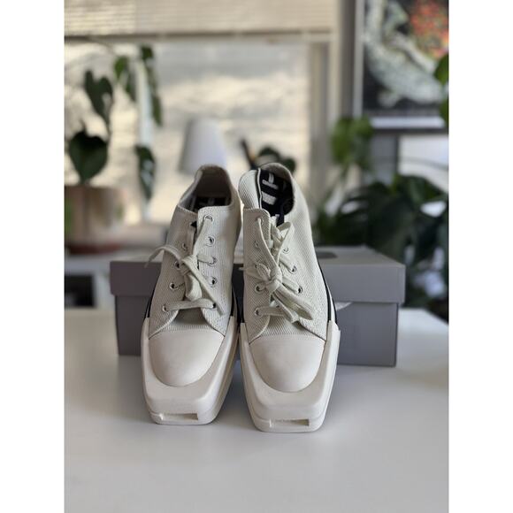 Converse Rick Owens x TURBODRK Chuck 70 Low Lily White 172345C Size 6M/8W - Picture 2 of 5